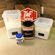 dry ingredients for beer bread