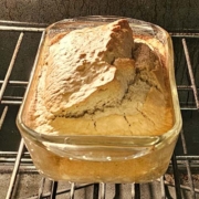beer bread made with stout baked