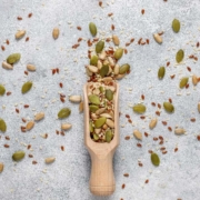 various seeds sesame flax seed sunflower seeds pumpkin seeds salads