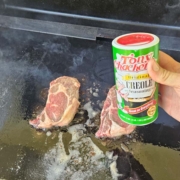 Bring on the heat! Lets add some Creole seasoning to this steak.