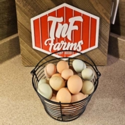 Non-GMO farm fresh eggs from TnF Farms!